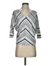 Puella Silver 3/4 Sleeve Top Size XS - photo 1