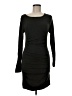 Express Solid Black Casual Dress Size M - photo 1