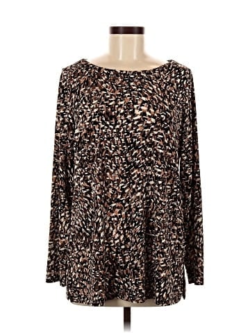 Susan Graver Long Sleeve Blouse (view 1)