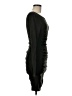 Express Solid Black Casual Dress Size M - photo 4