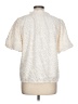Ellison 100% Polyester Ivory Short Sleeve Blouse Size L - photo 2