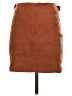 Bar III Solid Brown Casual Skirt Size 2 - photo 2