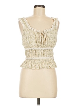 Celebrity Pink Sleeveless Blouse