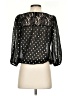 Iz Byer 100% Polyester Black 3/4 Sleeve Blouse Size S - photo 2