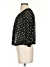 Iz Byer 100% Polyester Black 3/4 Sleeve Blouse Size S - photo 5