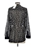 ALLSAINTS Polka Dots Black Long Sleeve Blouse Size 2 - photo 2