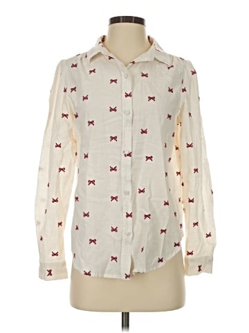 LC Lauren Conrad Long Sleeve Blouse (view 1)