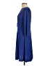 North Style Solid Blue Cocktail Dress Size L - photo 5
