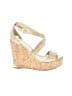 Jimmy Choo Ivory Tan Wedges Size EU 38 - photo 1