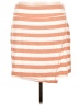 Athleta Stripes Orange Casual Skirt Size L - photo 1