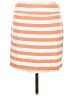Athleta Stripes Orange Casual Skirt Size L - photo 2
