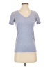 Nike 100% Polyester Blue Active T-Shirt Size XS - photo 1