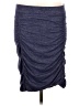 Athleta Solid Blue Casual Skirt Size L - photo 1