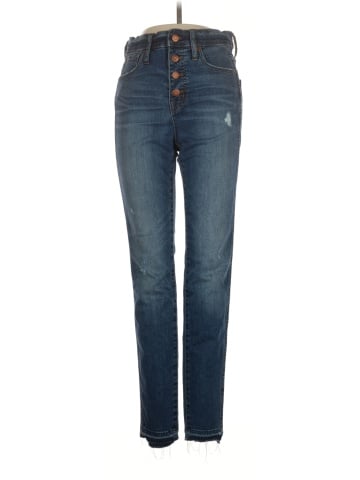 Madewell 10" High-Rise Skinny Jeans: Drop-Hem Edition (view 1)