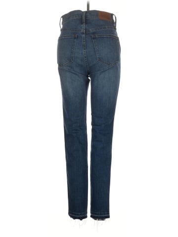 Madewell 10" High-Rise Skinny Jeans: Drop-Hem Edition (view 2)