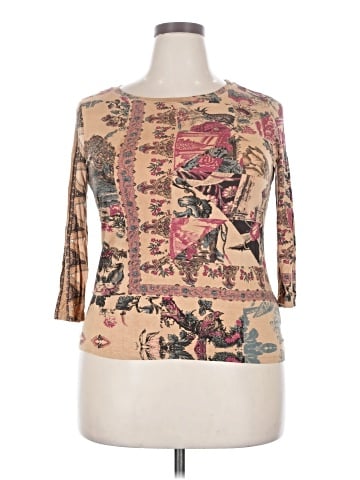 Desigual 3/4 Sleeve Top (view 1)