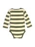 Carter's 100% Cotton Stripes Green Long Sleeve Onesie 9-12 MO / 12 MO - photo 2