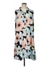 Calvin Klein Print Blue Casual Dress Size 16 - photo 1