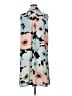 Calvin Klein Print Blue Casual Dress Size 16 - photo 2
