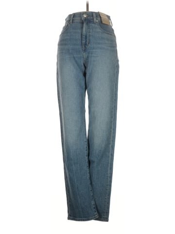 Madewell The '90s Straight Jean in Rondell Wash: Crease Edition (view 1)