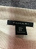 Tahari Checkered-gingham Tan Pullover Sweater Size M - photo 7