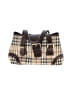 Burberry 100% Canvas Plaid Brown Shoulder Bag One size - photo 1
