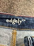 Edgely Solid Blue Jeans Size 2R - photo 7