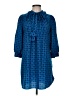 Anna Sui 100% Polyester Blue Casual Dress Size M - photo 1