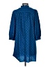 Anna Sui 100% Polyester Blue Casual Dress Size M - photo 2
