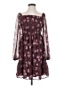 Gilli Paisley Purple Cocktail Dress Size S - photo 1
