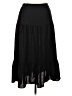 Shein 100% Polyester Solid Black Casual Skirt Size L - photo 1