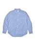 Crewcuts 100% Cotton Solid Blue Long Sleeve Button-Down Shirt Size 10 - photo 1
