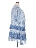 1.State 100% Polyester Paisley Blue Casual Dress Size 2X - photo 4