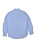 Crewcuts 100% Cotton Solid Blue Long Sleeve Button-Down Shirt Size 10 - photo 2