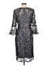 Alex Evenings 100% Polyester Gray Cocktail Dress Size 10 - photo 2
