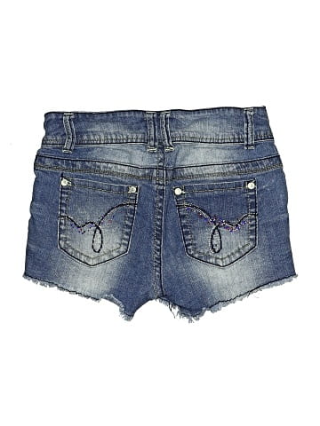 Wallflower Denim Shorts (view 2)