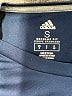 Adidas 100% Polyester Blue Short Sleeve T-Shirt Size S - photo 7