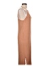 Double Zero Solid Tan Casual Dress Size L - photo 4
