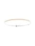 J.Crew 100% Leather White Leather Belt Size S - photo 1