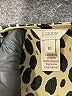 J.Crew 100% Rayon Animal Print Gold Long Sleeve Blouse Size 10 - photo 7