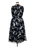 Ann Taylor 100% Polyester Blue Cocktail Dress Size 18 - photo 2