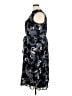 Ann Taylor 100% Polyester Blue Cocktail Dress Size 18 - photo 5
