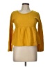 Love Yellow Long Sleeve Blouse Size L - photo 1