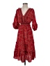 Max Studio Paisley Red Casual Dress Size S - photo 1