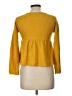 Love Yellow Long Sleeve Blouse Size L - photo 2