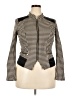 White House Black Market Houndstooth Ivory Jacket Size 14 - photo 1