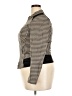 White House Black Market Houndstooth Ivory Jacket Size 14 - photo 5