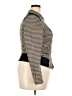 White House Black Market Houndstooth Ivory Jacket Size 14 - photo 4