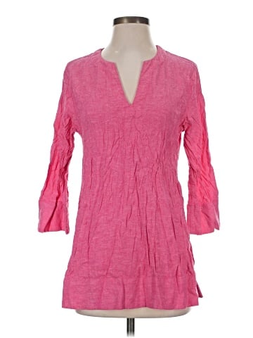Lands' End 3/4 Sleeve Blouse (view 1)