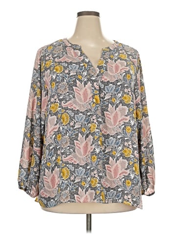 T Tahari 3/4 Sleeve Blouse (view 1)